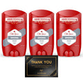 Old Spice Original Deodorant Stick - Long Lasting Fresh Scent (3 x 50ml)