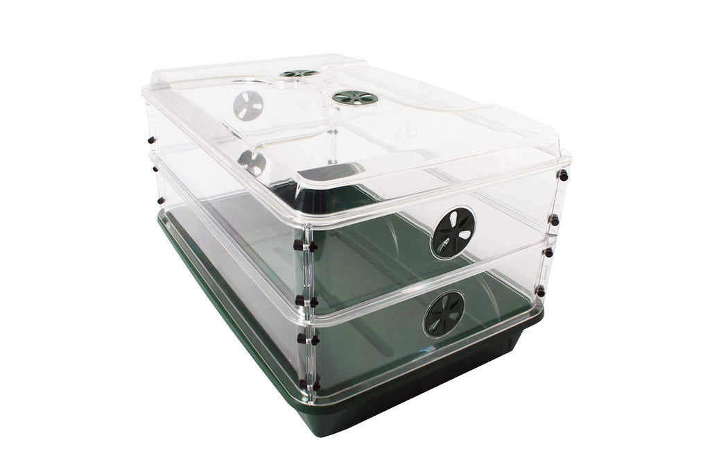 EarlyGrow Heavy Duty Seed Propagator – Domed Garden Tray with Extenders