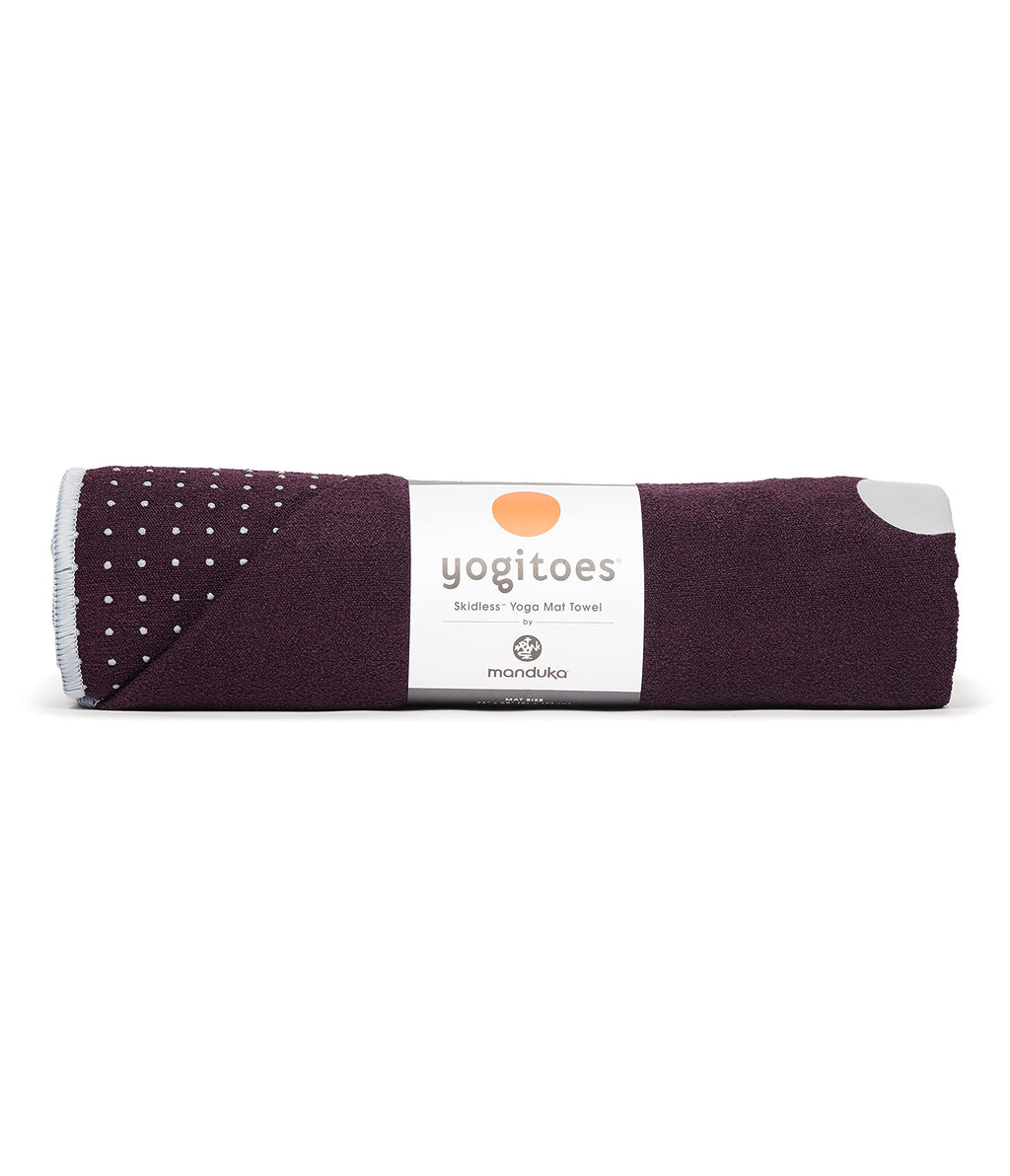 Manduka Yogitoes Non-Slip Yoga Towel | Quick Dry & Eco-Friendly - 79"