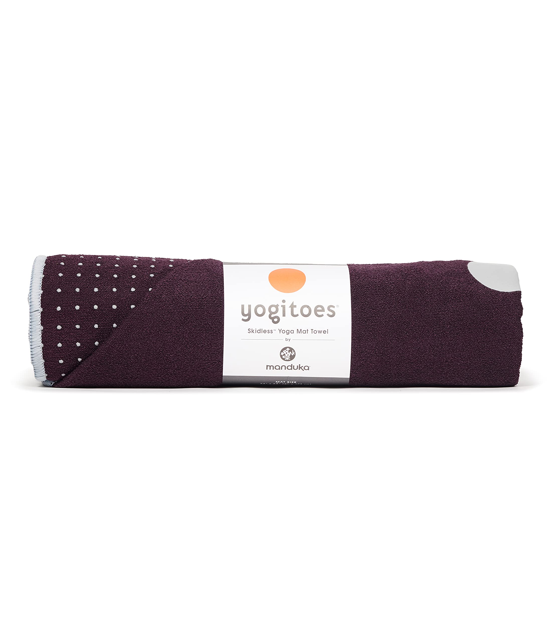 Manduka Yogitoes Non-Slip Yoga Towel | Quick Dry & Eco-Friendly - 79"