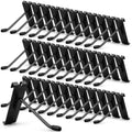 YFNVH 50 Pack Gridwall Hooks, Black Metal Display Hooks, 15 x 9 x 2.5 cm - image 1