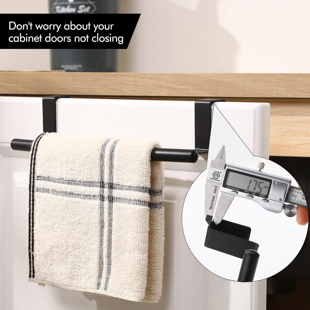 KES Over the Door Towel Bar - Rustproof Cabinet Rack, Set of 2
