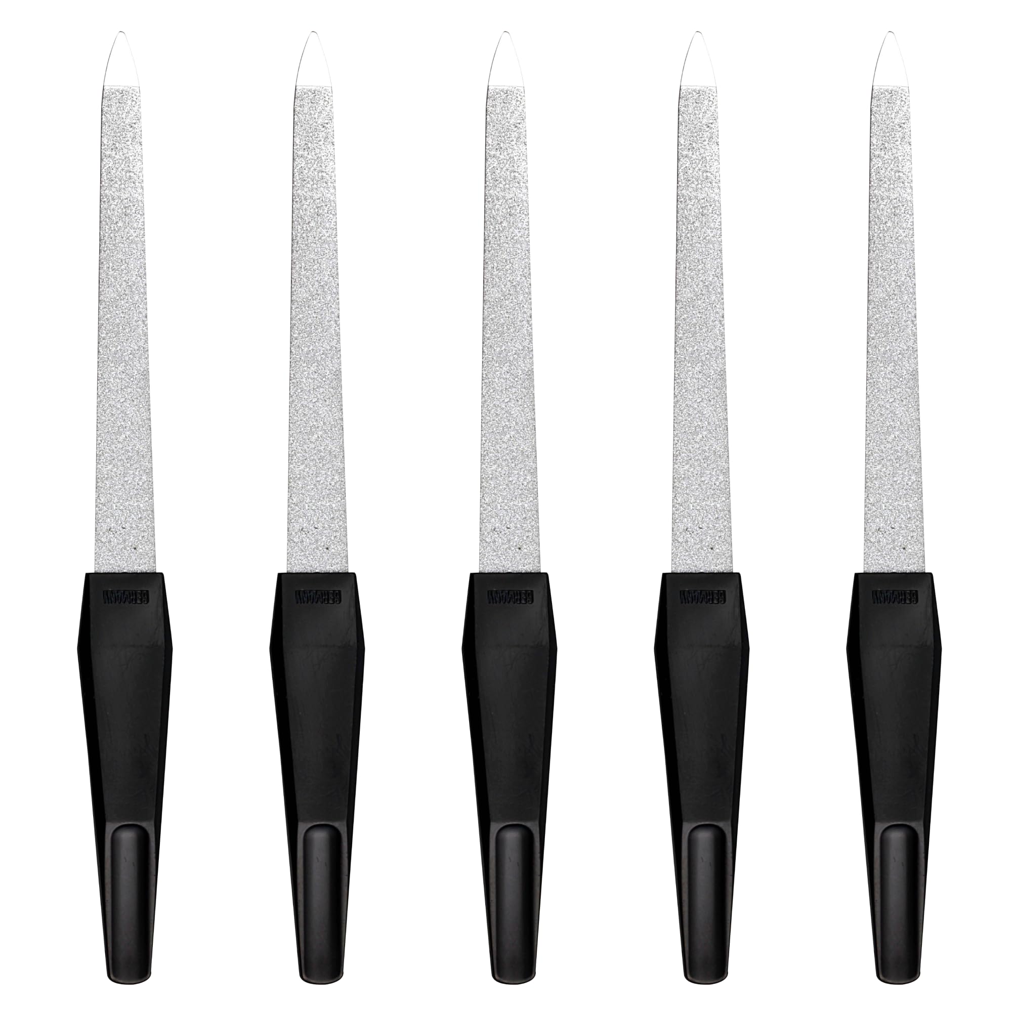 Sonnenschein Sapphire Nail File Set (5 Pack) – 15cm German Steel