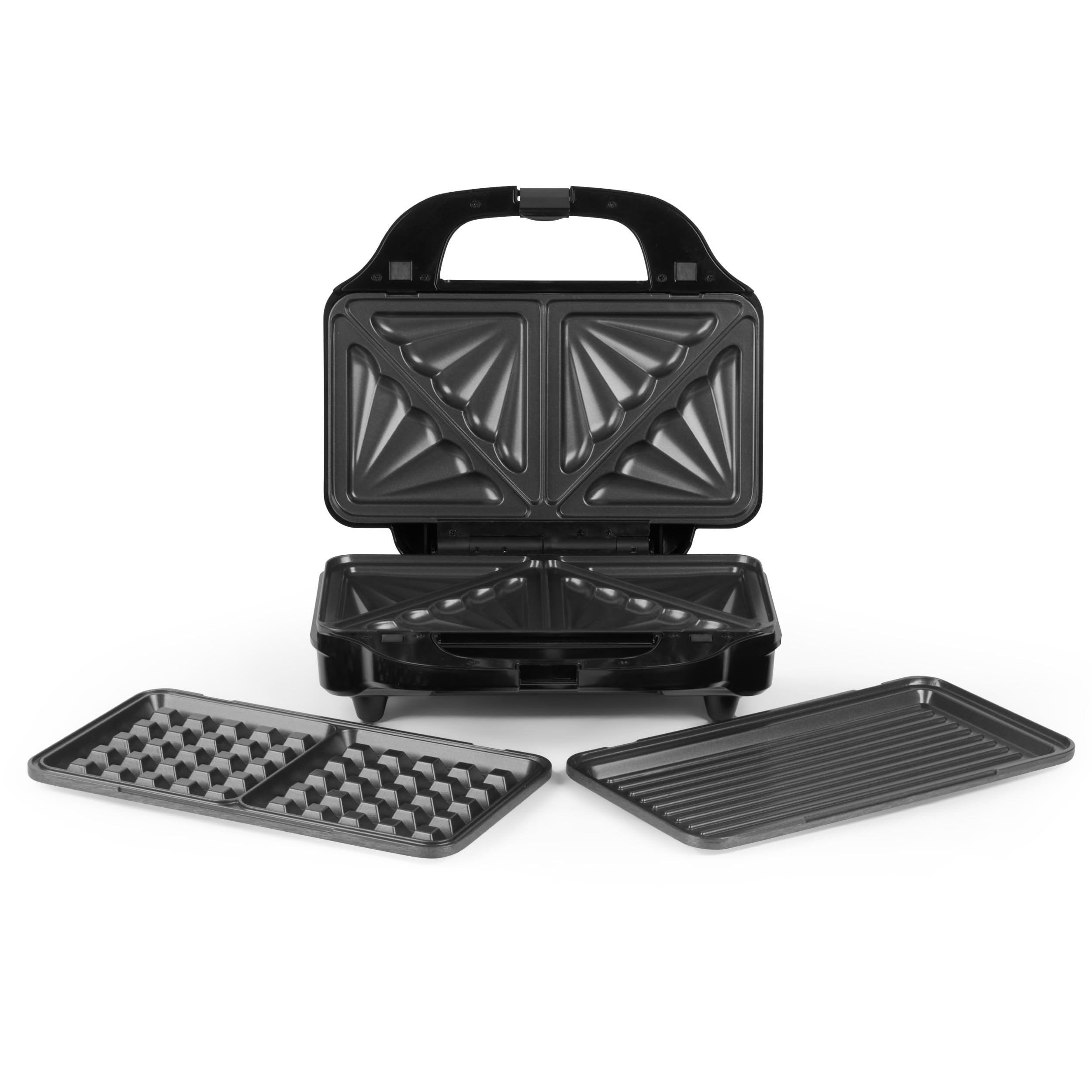 Salter EK2143 3-in-1 Snack Maker – Deep Fill Sandwich & Waffle Maker