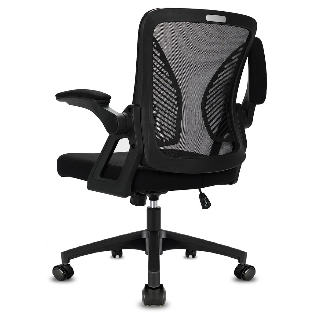 Durrafy Ergonomic Mesh Office Chair | Flip-up Arms & Lumbar Support