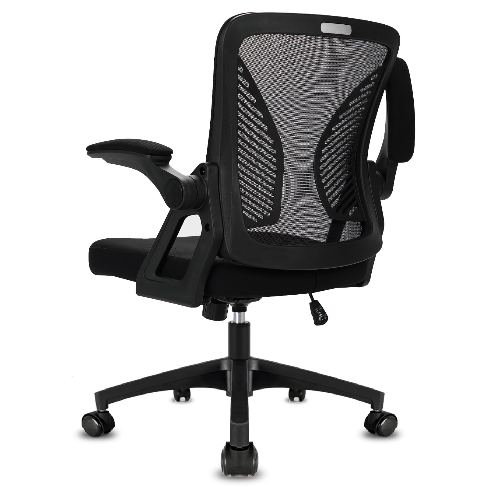 Durrafy Ergonomic Mesh Office Chair | Flip-up Arms & Lumbar Support