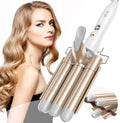 25mm Three Barrel Hair Waver – Ceramic Triple Wand