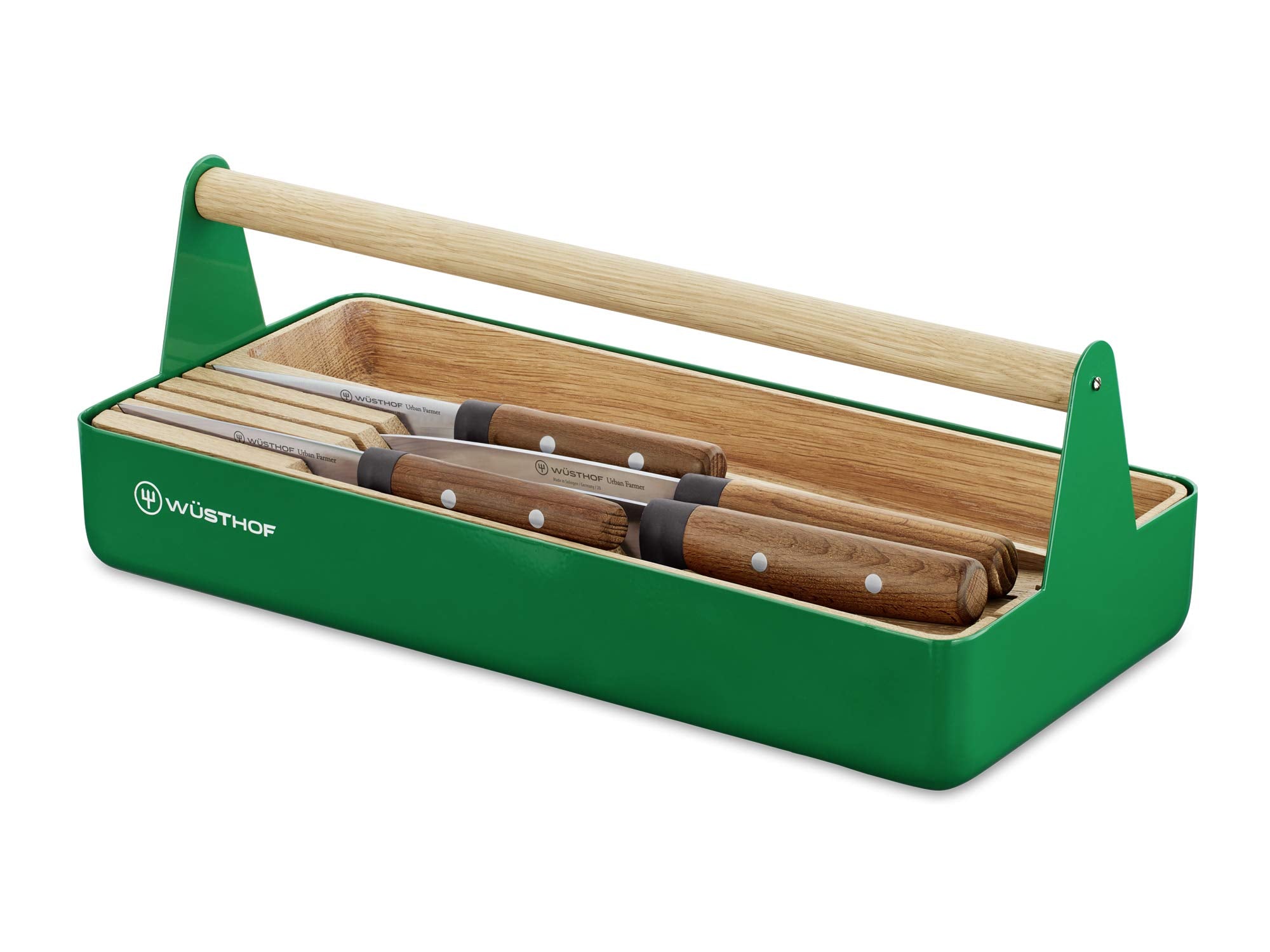 Wüsthof Urban Farmer Tool Basket - 5-Piece Kitchen Knife Set