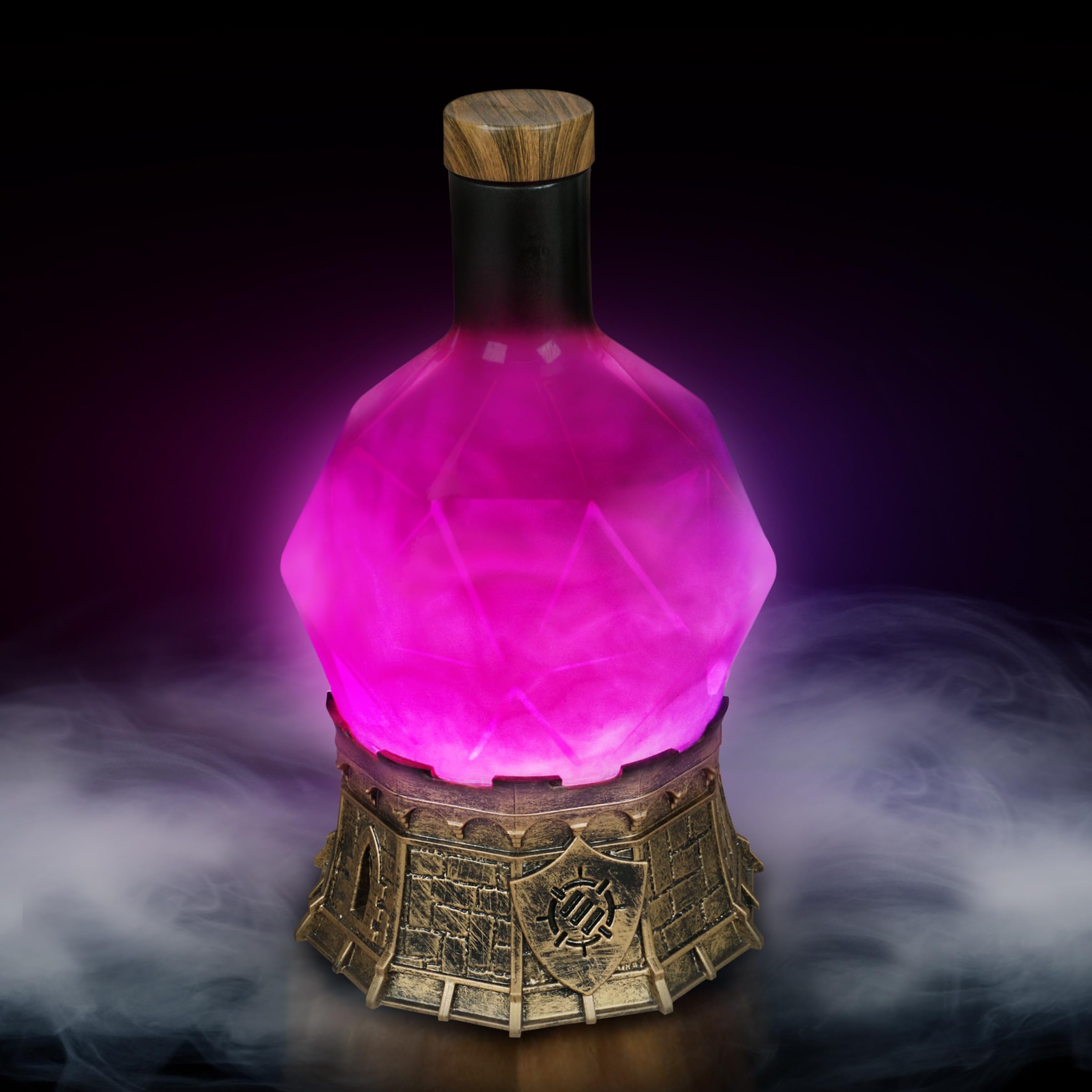 ENHANCE Gaming Sorcerer's Potion Light – Purple Swirling RPG Mood Lamp