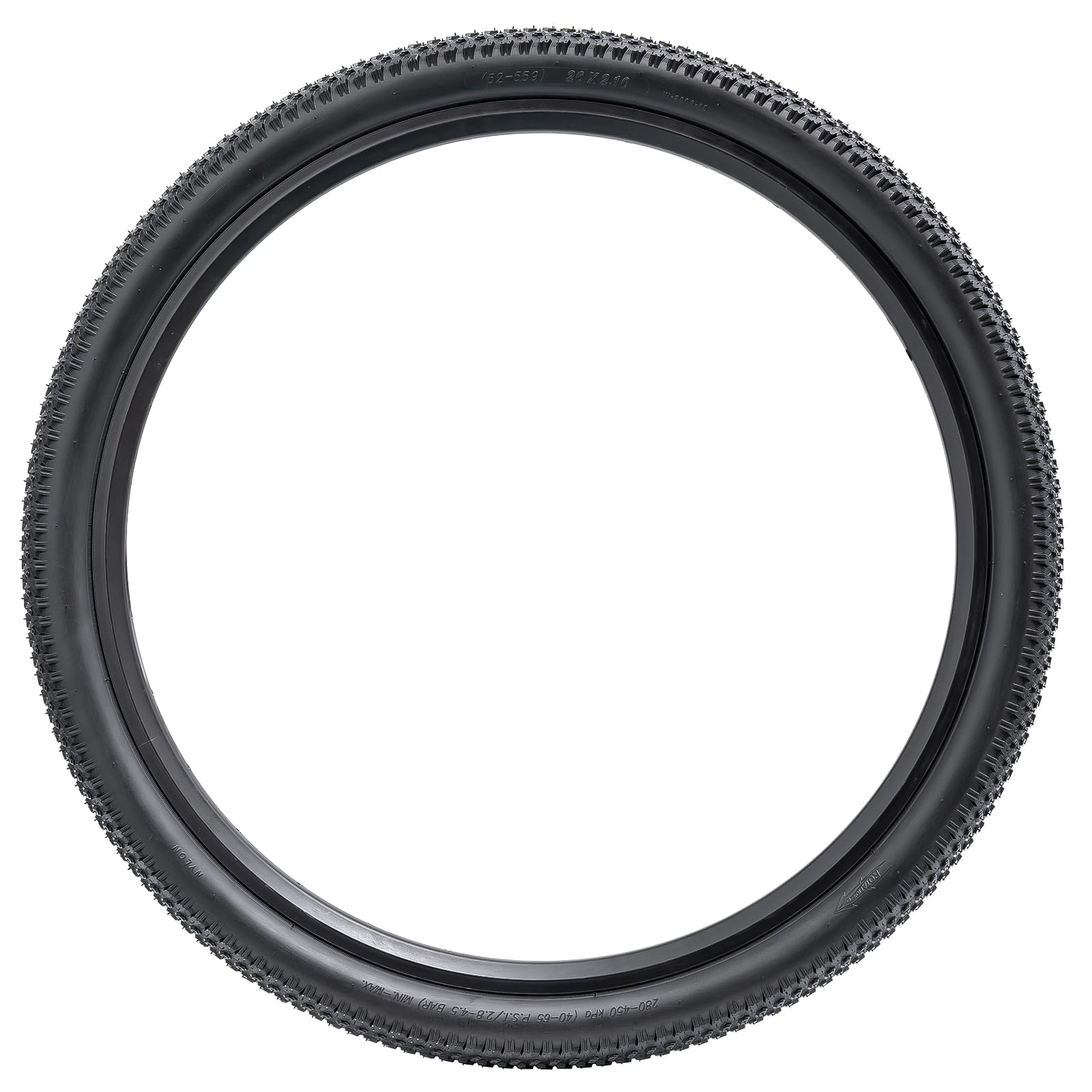 YunSCM 24x1.95 MTB Bike Tyres and Tubes Set | 2-Pack Foldable Off-Road Tires