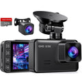 Dual Dash Cam – 2.5K Front and Rear Car Camera with 32GB Card