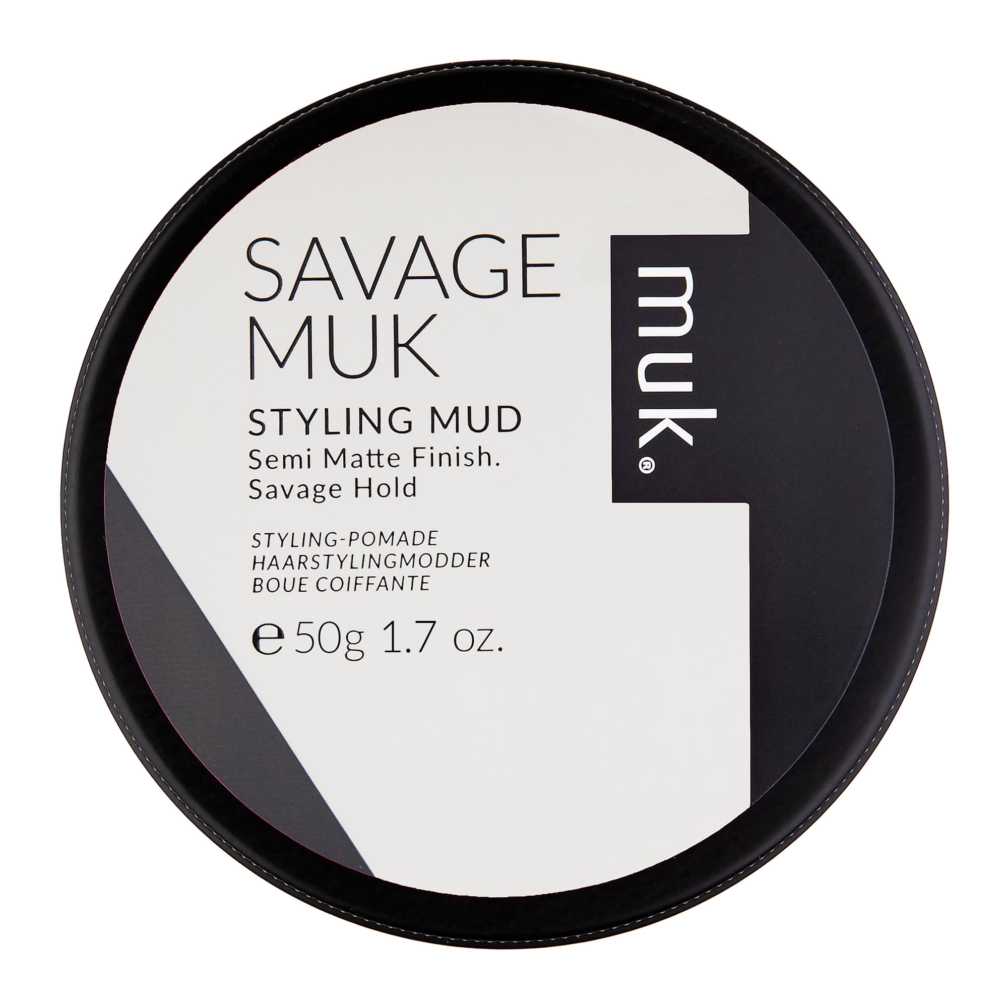 Muk Savage Muk Styling Mud – Strong Hold Matte Hair Paste, 50g