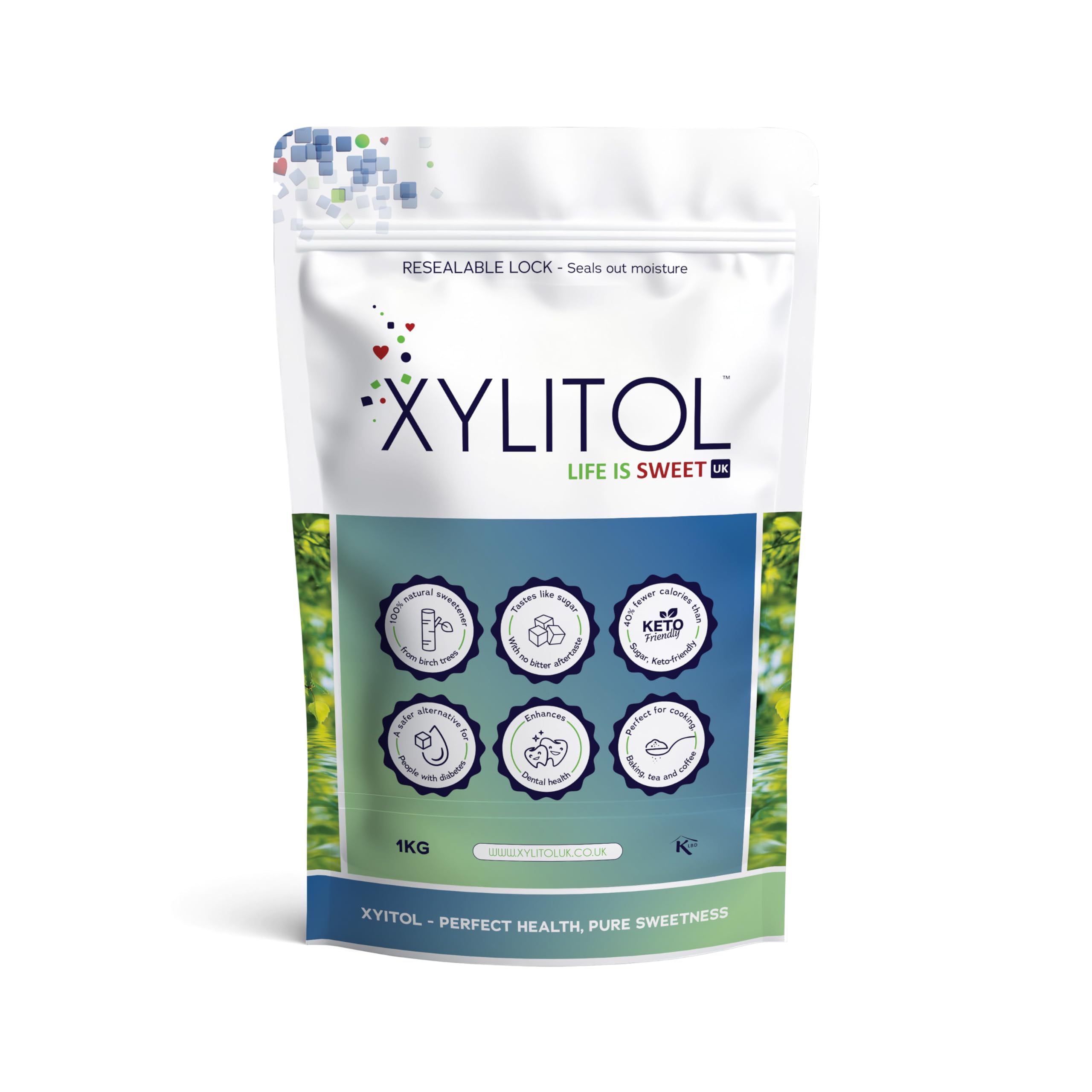 Xylitol Sweetener – 2kg Natural Keto Sugar Substitute