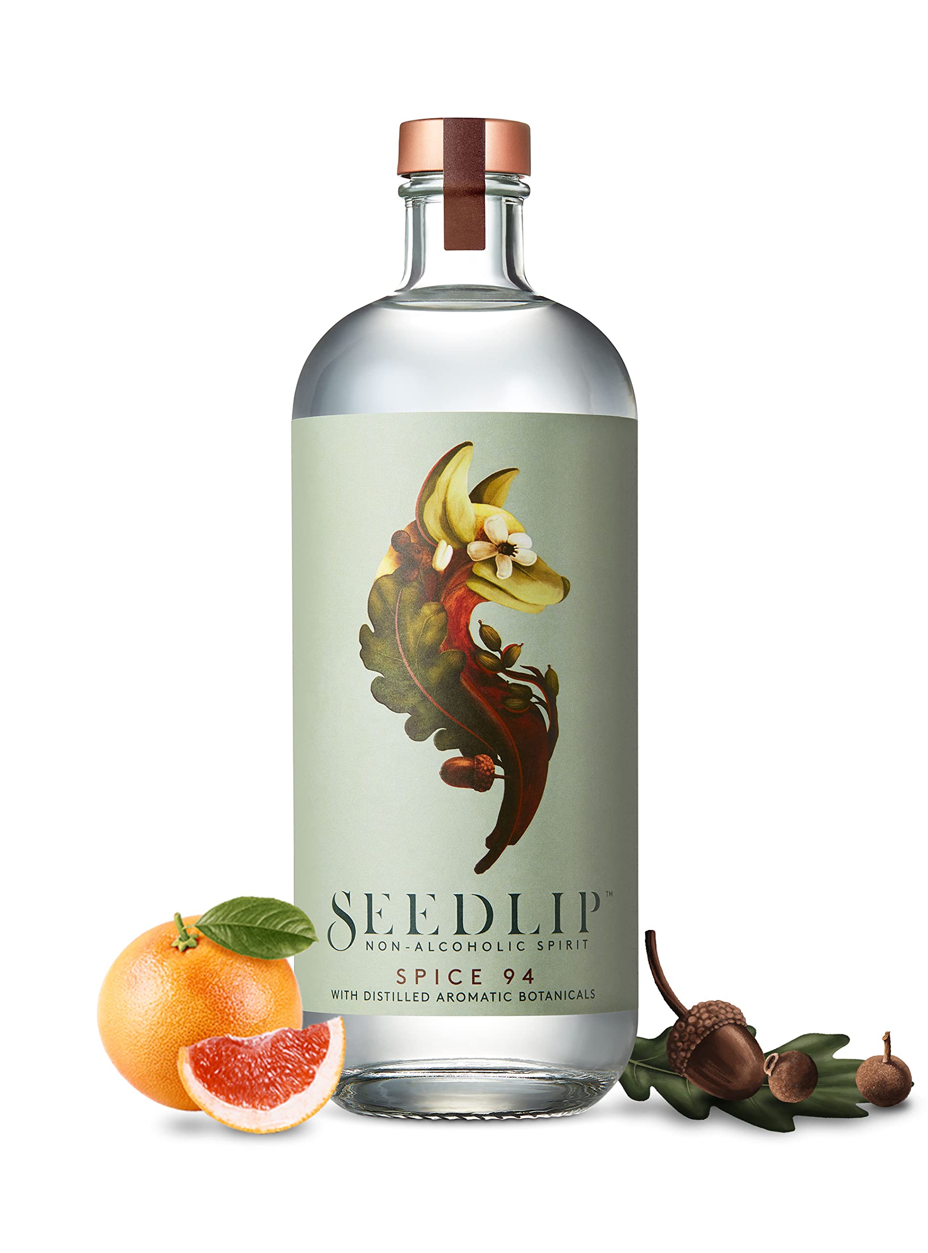 Seedlip Spice 94 Non-Alcoholic Spirit | Aromatic Botanicals | 70cl