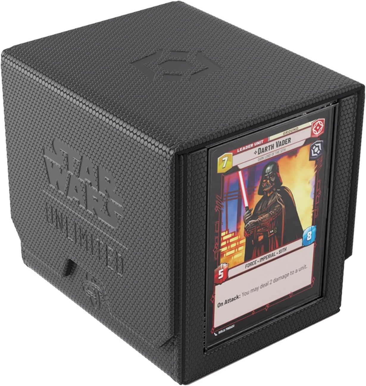 Star Wars: Unlimited Deck Pod – Snaps Premium Card Box with UV Case