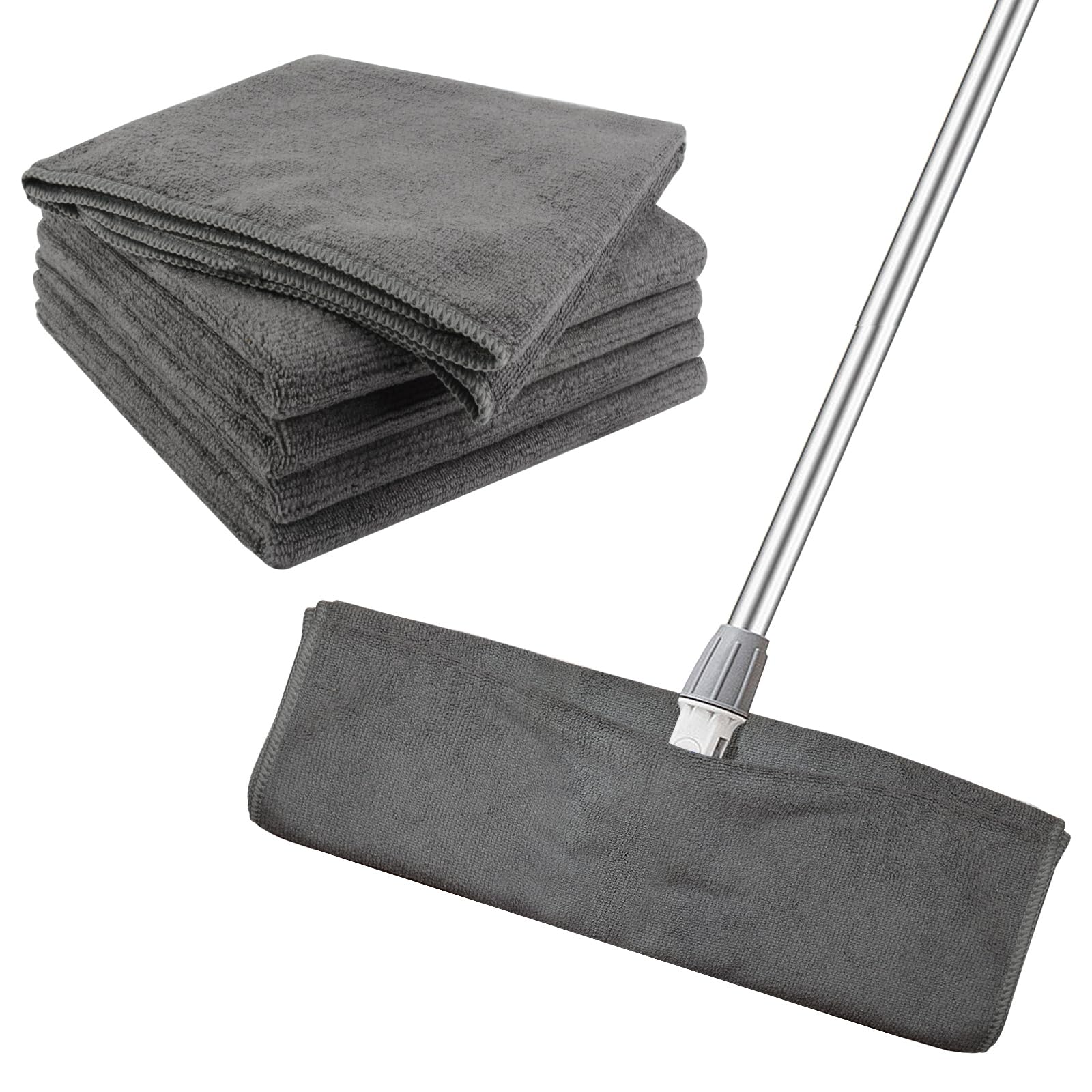 VIVOTE Microfibre Mop Refill Pads – Reusable Floor Cleaning Cloths, 5pk