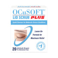 OCuSOFT Lid Scrub Plus Eyelid Cleanser Wipes for Dry Eye - 20 Count