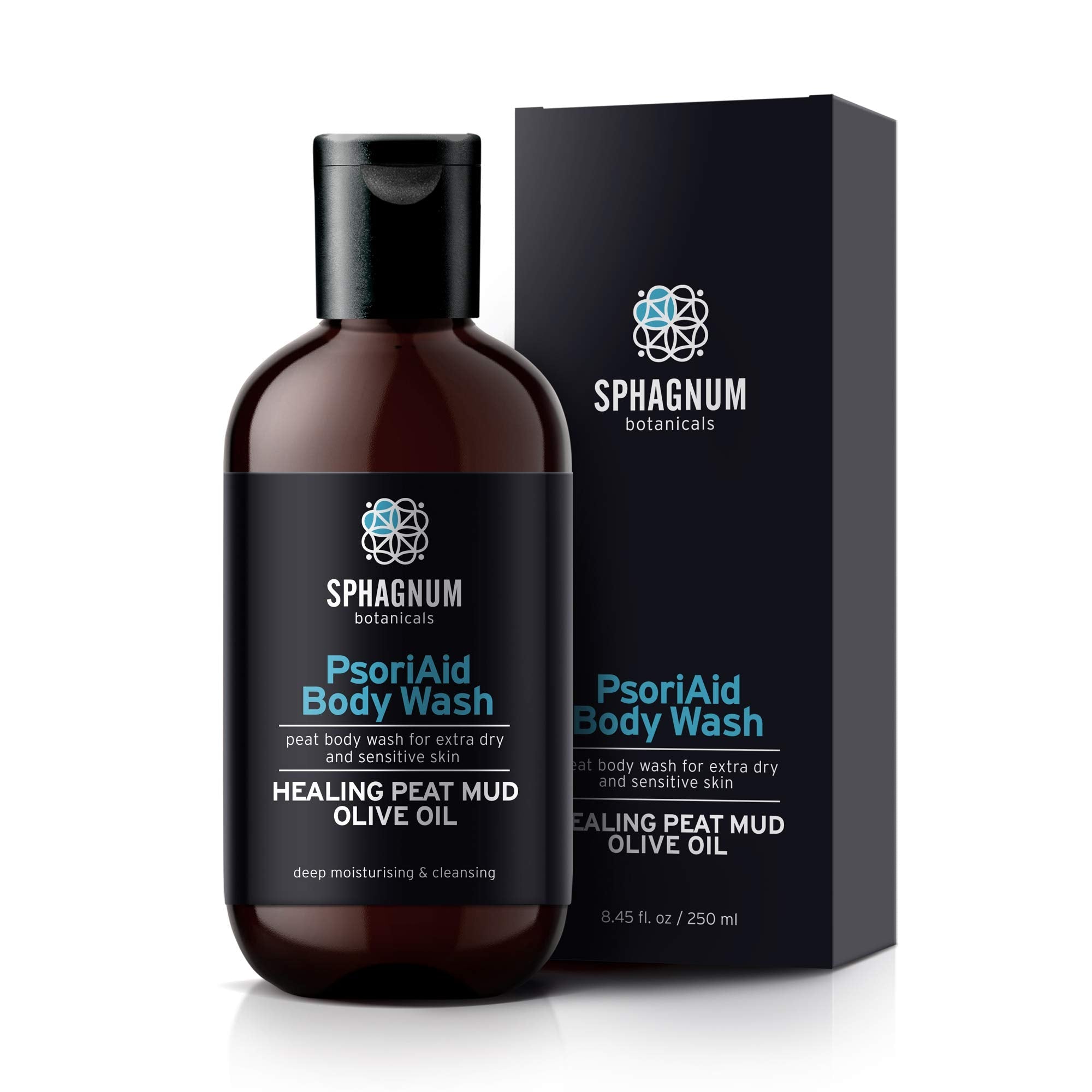 Peat Mud & Olive Oil Eczema Body Wash for Psoriasis Relief