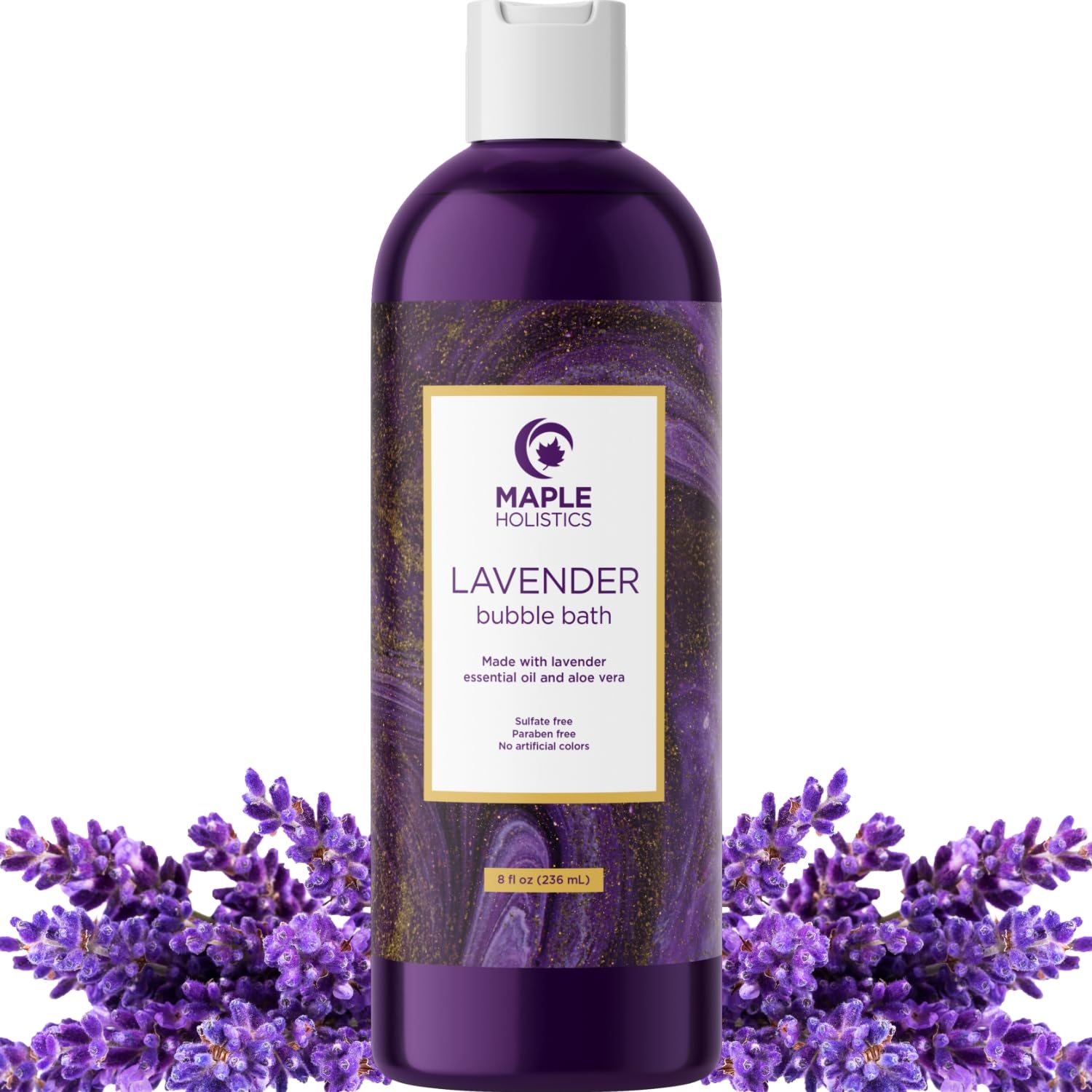 Jolof Store Lavender Bubble Bath Soak | Moisturizing Aromatherapy Oil
