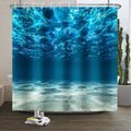 Xiaoterna Ocean Shower Curtain | Waterproof Polyester Fabric – 180x200cm
