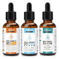 Anti-Aging Serum Set – Vitamin C, Retinol & Hyaluronic Acid
