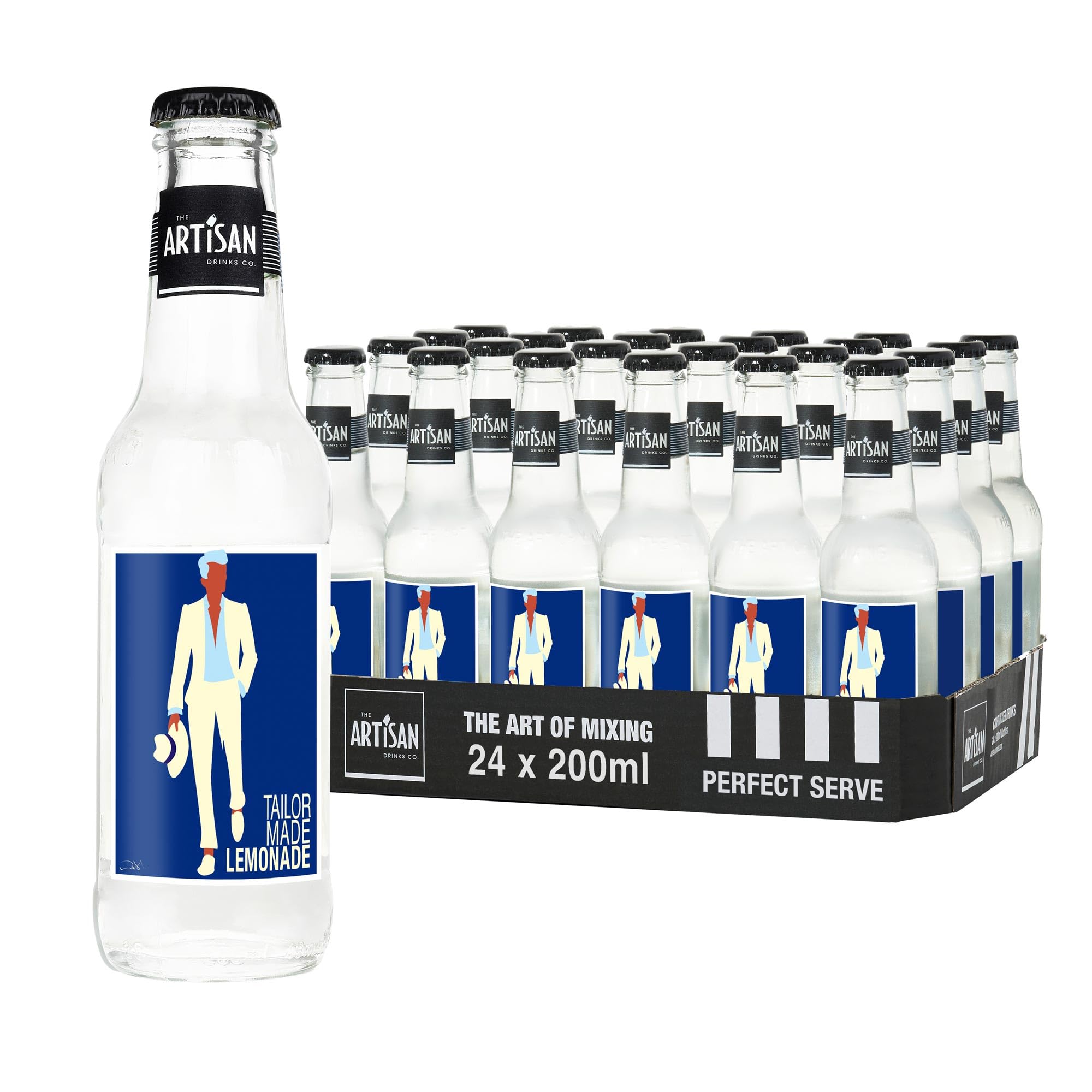 Artisan Drinks Botanical Lemonade Mixer - 200ml Bottle (Case of 24)