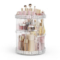 360 Degree Rotating Makeup Organizer - Adjustable Storage