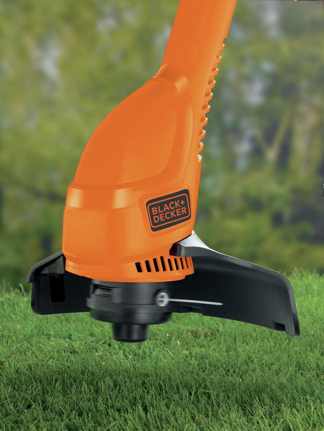 Black + Decker GL360 Electric Grass Trimmer – 25cm Cut, 350W Power