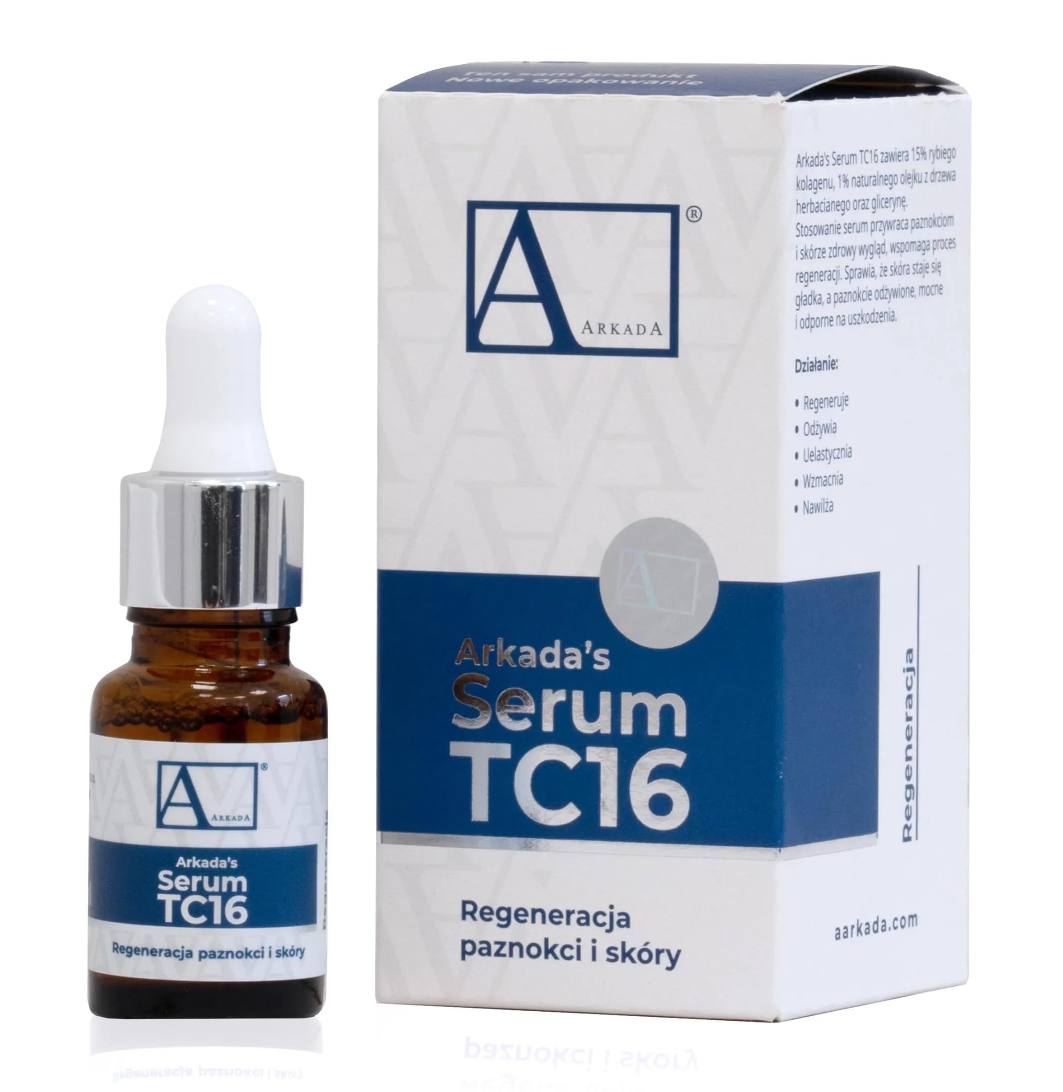 Arkada TC16 Collagen Serum – Intense Nail Repair and Skin Treatment