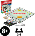 Snaps Monopoly Classic Board Game – Family Strategy Game with 8 Tokens