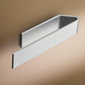 Designfactory Hamburg Towel Rail | 22cm Self Adhesive Holder - Silver