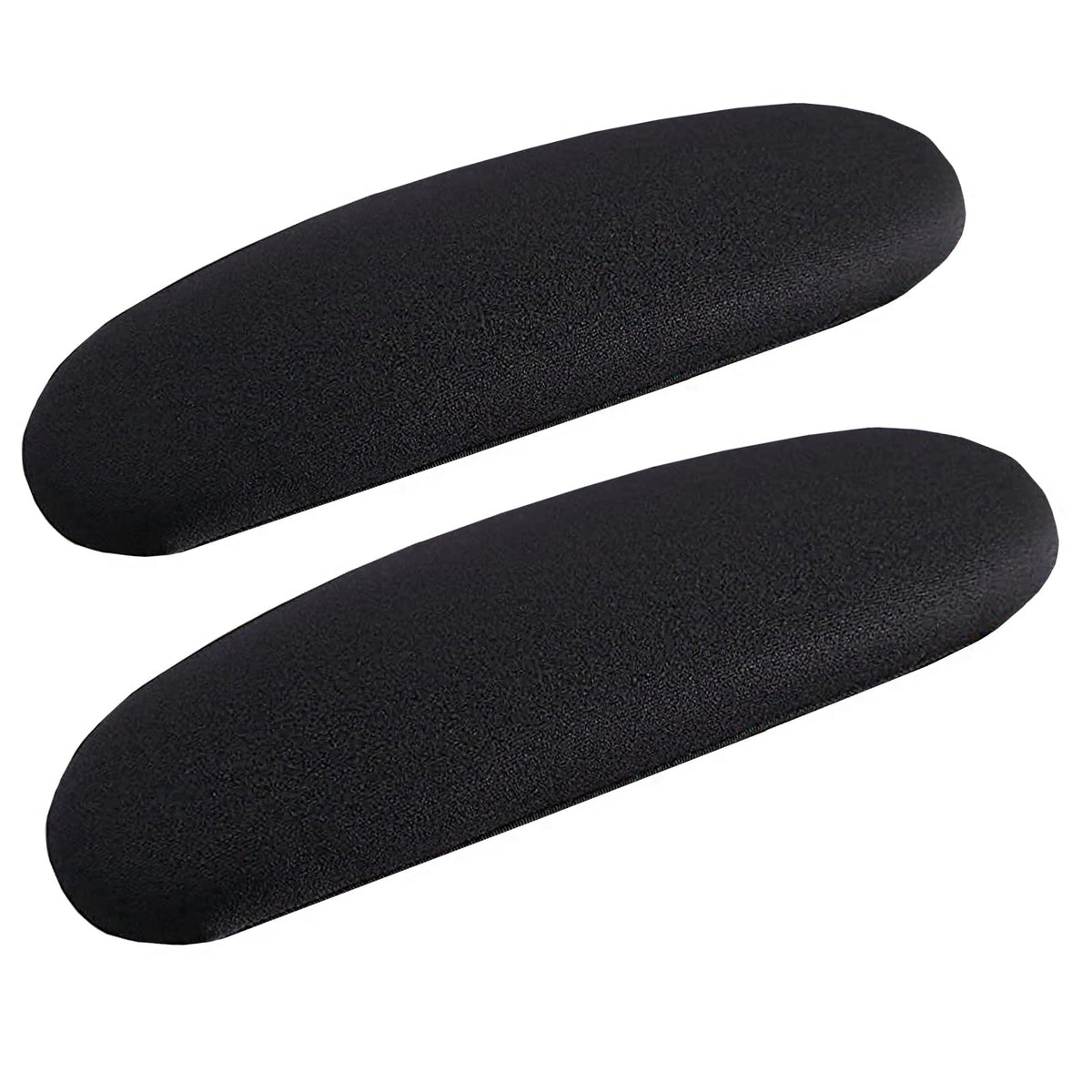 FYTXSZ Office Computer Chair Arm Covers - Stretchy Polyester Arm Cover Protector, Thickened Washable Arm Chair Covers Slipcovers - Black Pack of 2 - image 1