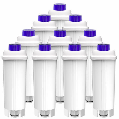 10-Pack Water Filter for DeLonghi DLSC002 Coffee Machines