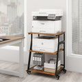 PUNCIA 60x50x75cm Printer Stand, 3 Tier Printer Table with Storage - image 1