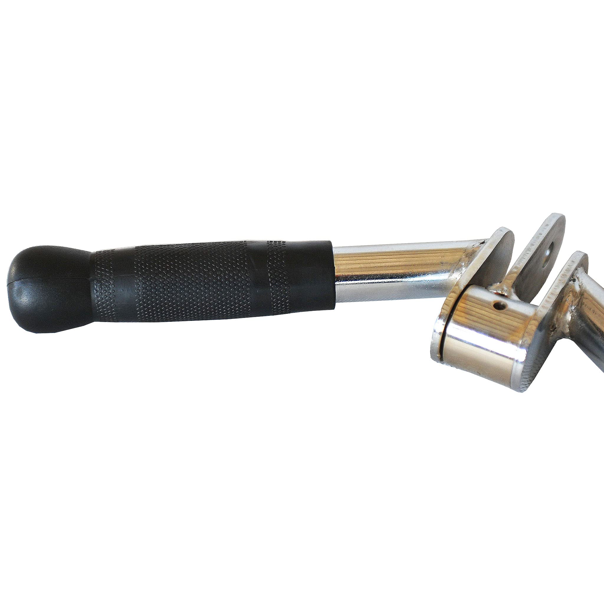 Tricep V-Bar Cable Attachment with 360 Swivel Steel Grips