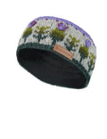 Pachamama Women's Wool Ear Warmer – Fleece Lined Scots Thistle Headband
