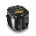 Tower T17001 Deep Fat Fryer | 2L Capacity, 1500W Electric Fryer - Black
