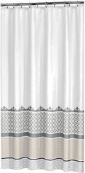 Sealskin Marrakech Silver Polyester Shower Curtain 180x200cm