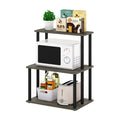 Furinno Turn-N-Tube 3-Tier Kitchen Storage Shelf – French Oak Grey