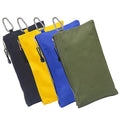 Jolof Store Heavy Duty Canvas Tool Pouch - 4PCS Zipper Utility Bags