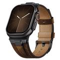 Suitisbest Genuine Leather Band for Apple Watch Ultra 2/1 – Rugged Strap