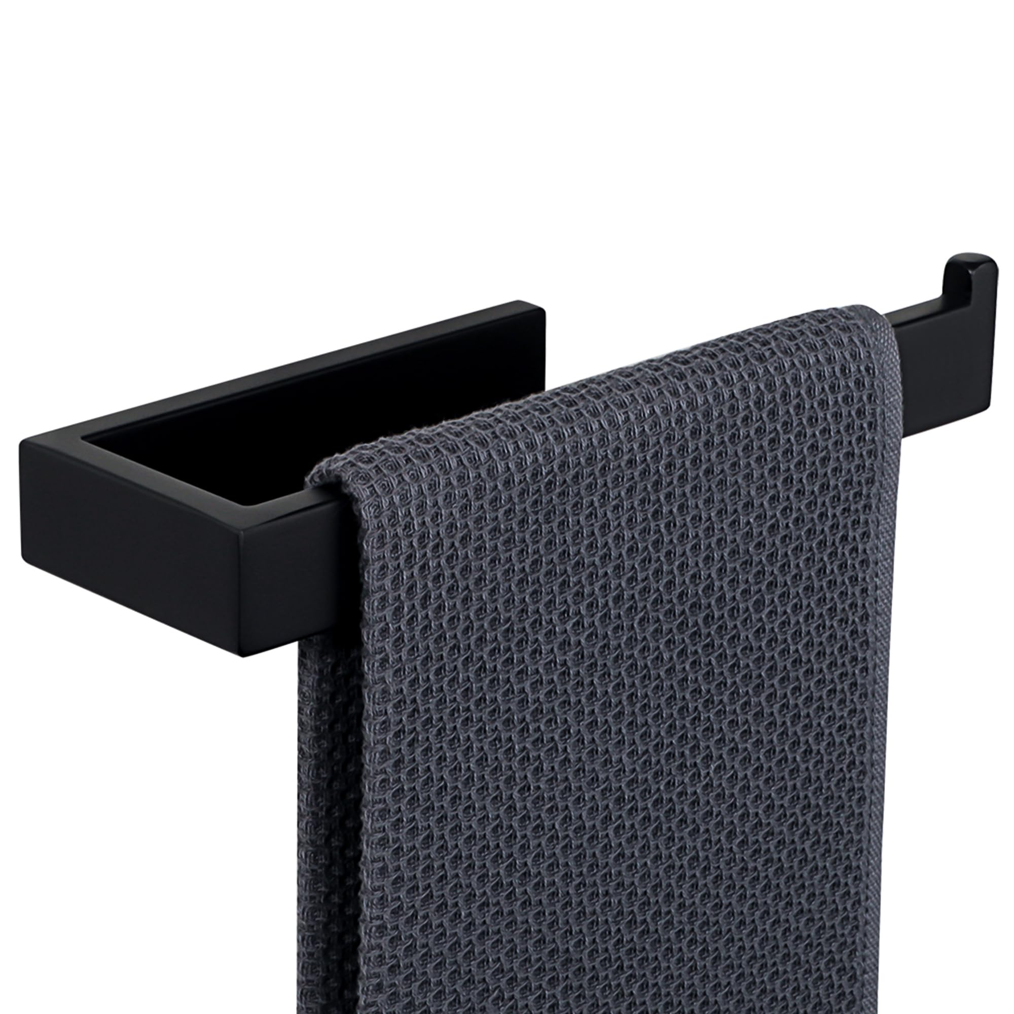 Sayayo 24CM Hand Towel Holder | SUS304 Stainless Steel Black Towel Rail