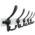 Dseap Coat Rack Wall Mount, Heavy Duty 2.5mm Base vs Flimsy 1mm, Double-Thick Solid Anti-Snap Hooks - image 1