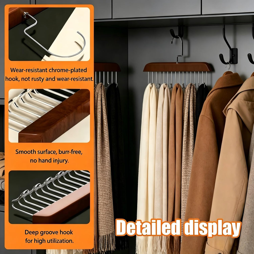 2 Pack Non-Slip Wooden Skid-Proof Belt Holder - image 4