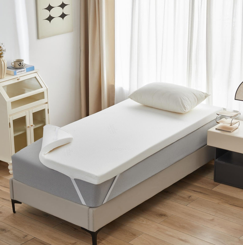 7cm Memory Foam Mattress Topper | Cooling Orthopedic Pad