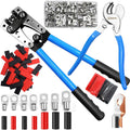 SBGGRL Battery Cable Lug Crimping Tool Kit with Terminals & Heat Shrink