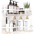 Kitsure Corner Shower Caddy – 2 Pack Rustproof Stainless Steel Organizer