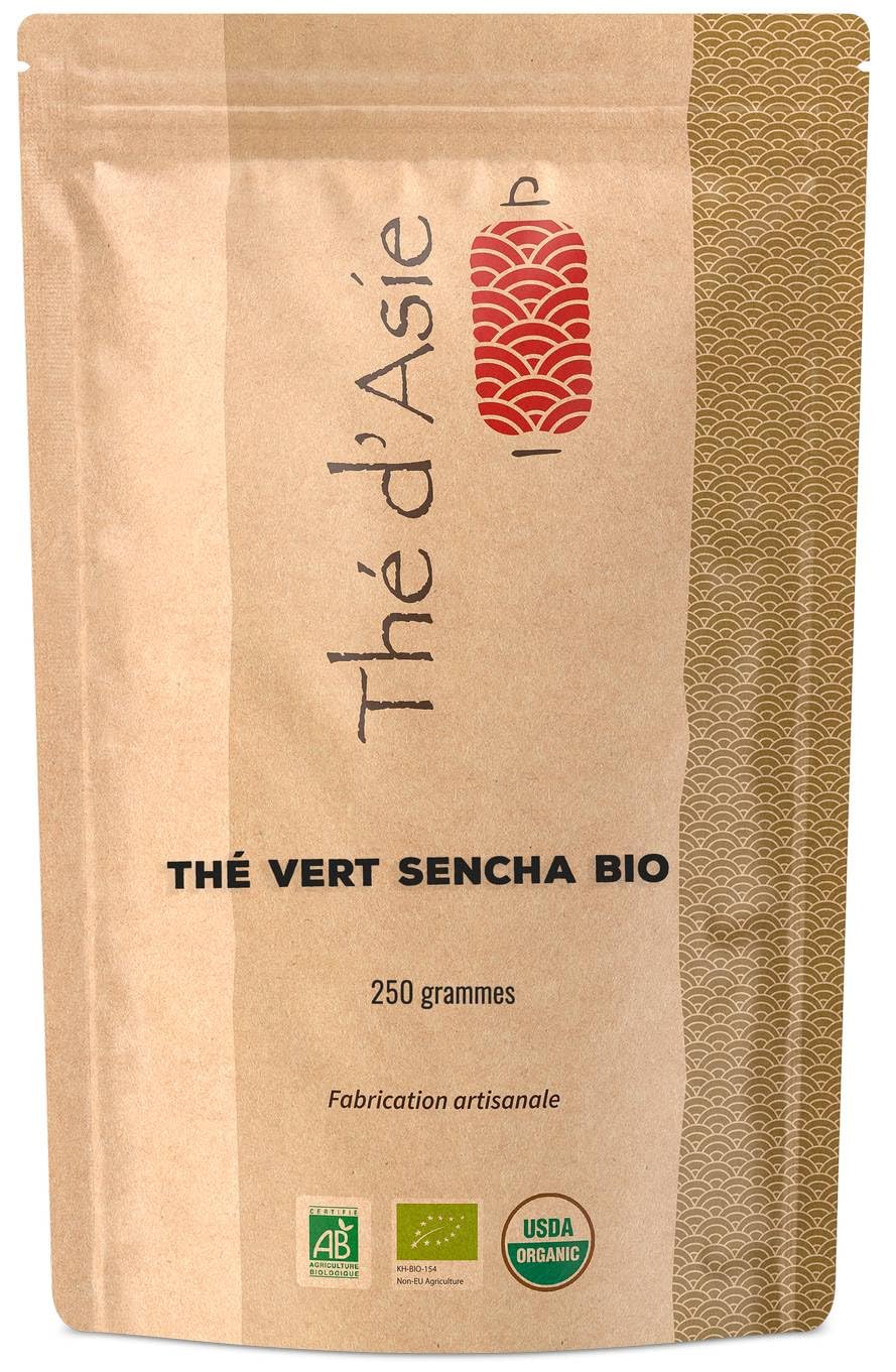 Khla Organic Sencha Green Tea – 250g Loose Leaf Japanese Style Tea