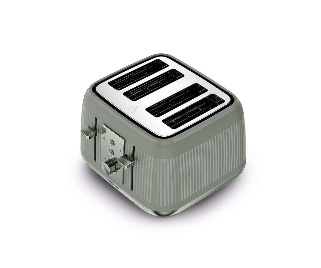 Kenwood Dusk 4-Slot Toaster – 1800W with 5 Browning Levels, Olive Green