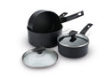 Prestige 9x Tougher 3 Piece Saucepan Set | Non-Stick Induction Cookware